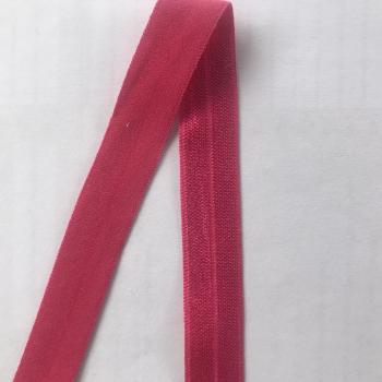 Elastisches Einfassband (Falzgummi) pink 15mm